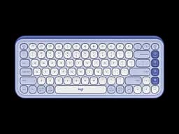 Клавiатура бездротова Logitech Pop Icon Keys Lilac (920-013074) - мініатюра 2