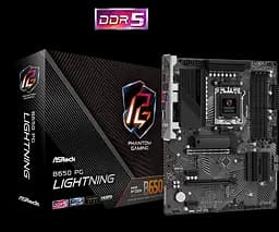 Материнська плата ASRock B650 PG Lightning Socket AM5 (B650 PG Lightning) - мініатюра 5