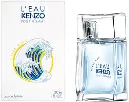 Туалетна вода Kenzo L`eau Pour Homme Hyper Wave 30 мл - мініатюра 2