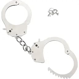 Наручники металлические Me You Us Heavy Metal Handcuffs Kinx 26 см серебристый