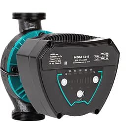 Циркуляционный насос Aquatica GPA25-6/180 IV энергосберегающий, 6-90Вт Hmax 6м Qmax 92л/мин Ø1½" 180мм + гайки (774071)