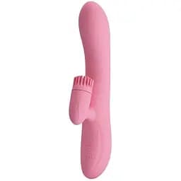 Вибратор-кролик Pretty Love Ghris 20.5 см розовый
