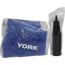 Фітбол York Fitness 65см синій + насос - мініатюра 4