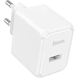 Мережевий зарядний пристрій Hoco CS11A Ocean single port charger білий