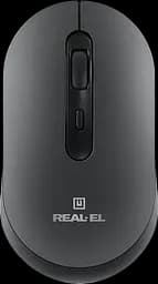 Миша бездротова REAL-EL RM-470W RGB Dark Gray (EL123200049)