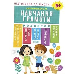 Підготовка до школи. Навчання грамоти 5+ (К01493)