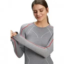 Термокофта Falke ESS Wool-Tech W Graphite L (1097-33211-3708 L) - мініатюра 3