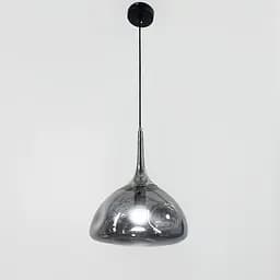 Светильник с мягким стеклом графитового цвета | Line F | Арт. 0565/1 CH