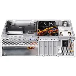 Корпус Chieftec UNI BE-10W-300 mATX , БЖ 300W, SLIM FF WHITE (BE-10W-300) - мініатюра 4