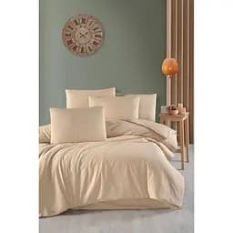 Комплект постільної білизни Soho Tender Sand полуторний бежевий (1252К)