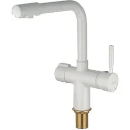 Смеситель для кухни Haiba Hans 021 White (HB0842)