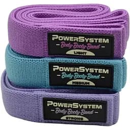 Набір тканинних гумок Power System PS-4129 Booty Band Set Long 3 шт. (4129MX-9)