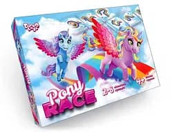 Настольная развлекательная игра "Pony Race" G-PR-01-01 Danko Toys, в коробке (4823102809953)