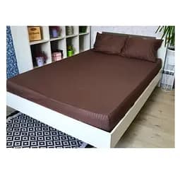 Простыня LightHouse Mf Stripe Brown, 215х160 см, коричневая (605146)