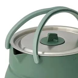 Чайник Sea To Summit Detour Stainless Steel Collapsible Kettle w/Sack 1.6 L Laurel Wreath Green (1033-STS ACK026011-392002) - мініатюра 5