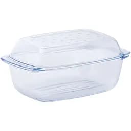 Форма для запікання Termisil Grill&Drop прямокутна з кришкою 5.2 л (PNGP520A)