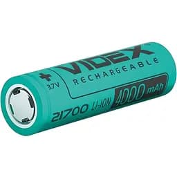 Аккумулятор Videx Li-ion 21700 без защиты 4000 mAh bulk 1 шт. (21700/4000/1B)