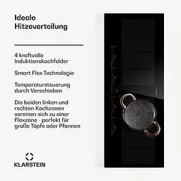Індукційна варильна поверхня Klarstein Masterzone 90 Slim Flex (10045796) - мініатюра 4