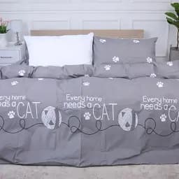 Комплект постільної білизни MirSon Ranforce Elite 17-4737 Cat's paws 2x143x210 см
