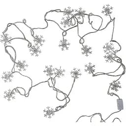 Гирлянда Снежинки электрическая