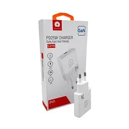 Мережевий зарядний пристрій WUW-C216 25W Gan ChargerUSB C білий - мініатюра 3