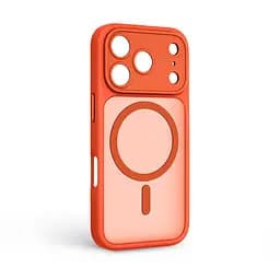 Чехол для Apple iPhone 17 Pro, Lush MagCase, оранжевый, противоударная панель-накладка из TPU и PC, полупрозрачный чехол с MagSafe (с магнитом), с защитой камеры, поддержка беспроводной зарядки, защита всего корпуса, ArmorStandart (ARM87492) - мініатюра 2