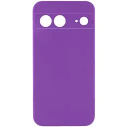 Чохол Silicone Cover Lakshmi Full Camera (AA) для Google Pixel 8 Фіолетовий / Purple