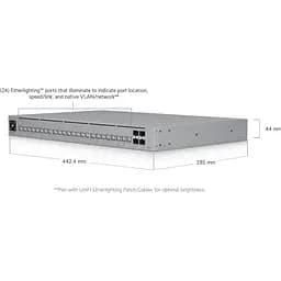 Комутатор Ubiquiti UniFi Switch Pro HD 24 (USW-Pro-HD-24) - мініатюра 8
