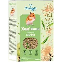 Корм для гризунів Природа Хом'ячок Колор + Ензим 500 г (PR241072)