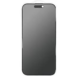 Захисне скло Privacy 5D Matte (тех.пак) для Apple iPhone 17 / 16 Pro (6.3) Чорний