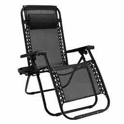 Комплект шезлонгів JUMI Relax Black - 2 шт. - мініатюра 7