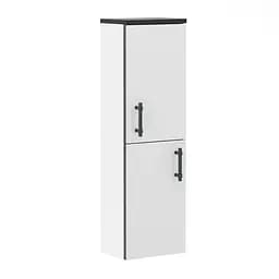 Пенал підвісний Imprese Black Edge білий f32113W