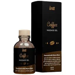 Масажний гель для інтимних зон Intt Cosmetics Coffee розігріваючий 30 мл