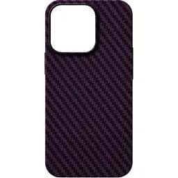 Чехол ArmorStandart LikeCarbon with MagSafe для Apple iPhone 14 Pro Max Purple (ARM69205) [93164]