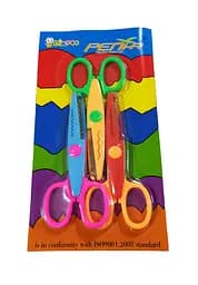 Набор фигурных ножниц С 36973 13.5 см, 3 шт. на блистере (6900067369734) Вид 9