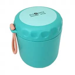 Ланчбокс с ложкой Mega Zayka MGZ-0122(Green) 430 мл