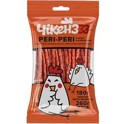 Снеки Чікенззз Peri-peri з курятини 180 г