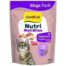 Витамины GimCat NUTRI MALT BITES для взрослых кошек для выведения комков шерсти с мальтом 425 г