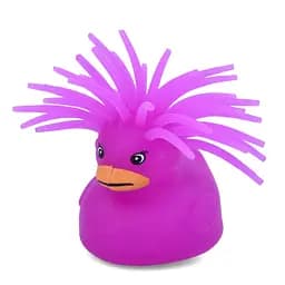 Дитяча іграшка Антистрес Качка Bambi MS 3719(Violet) світлові ефекти