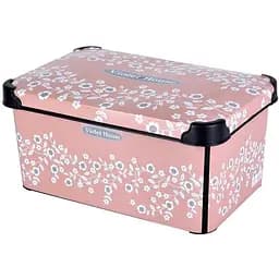 Кошик Violet House, 5 л, розовый (0646 PINK FLOWERс/кр. 5 л) - мініатюра 2