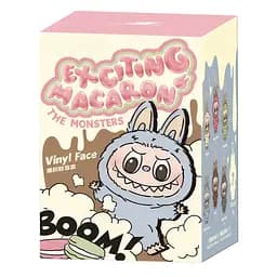 Игрушка-сюрприз Labubu плюшевый брелок Tasty Macarons V1 Лабубу Случайный цвет