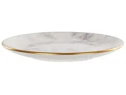 Тарілка Alba ceramics Marble, 26 см, сіра (769-030) - мініатюра 2
