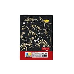 Блокнот А6 Апельсин АП-1710-10, 40 листов, пружина сбоку