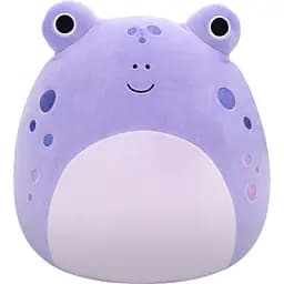 Мягкая игрушка Squishmallows Лягушка Наоми 30 см фиолетовая (SQCR06625)