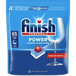 Таблетки для посудомийних машин Finish All in one Max 65 шт.