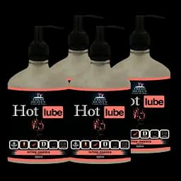 Iнтим-змазка зігріваюча "Hot Lube" ТМ "Fresh Heaven", 500 мл блок 4 шт