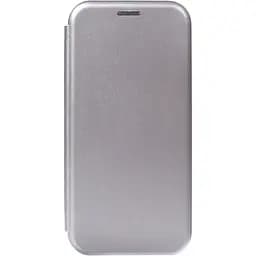 Чохол-книжка Toto Book Rounded Leather Case HuAwei Y5 2019 Gray - мініатюра 2