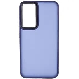 Чохол TPU+PC Lyon Frosted для Samsung Galaxy S26 Ultra Navy Blue