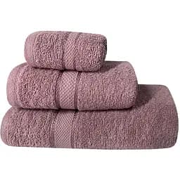 Рушник  банний Soho Simple бавовна 100% 70х140 см Lilac упаковка 3 шт.