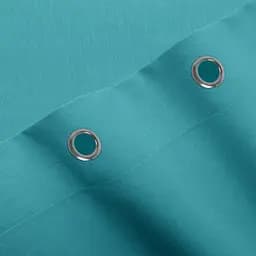 Шторка для душу та ванної Cosas з кільцями 180х180 wave, небесний (ShowerCurtains_24Wave_DUK_180x180_Hook) - мініатюра 6